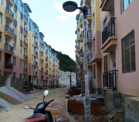 丘北嘉和小區庭院燈案例